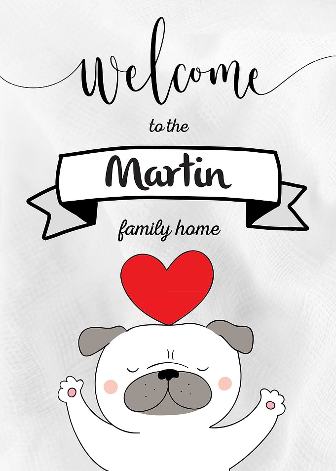 Martin Family Home Dog