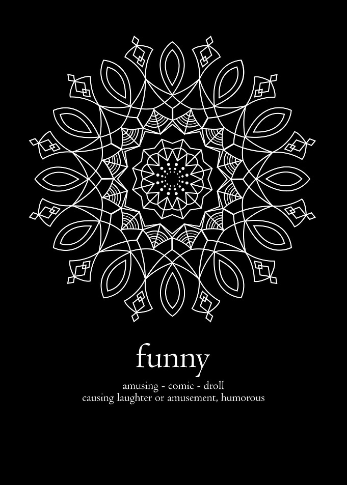 Mandala word funny