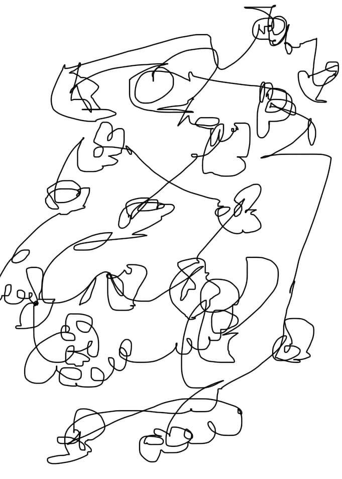 original abstract spiral