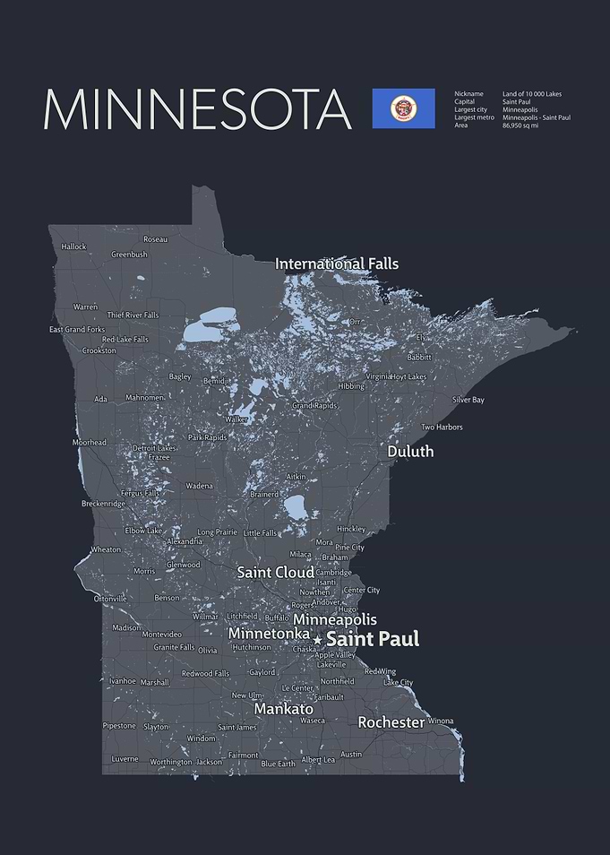 MINNESOTA Map