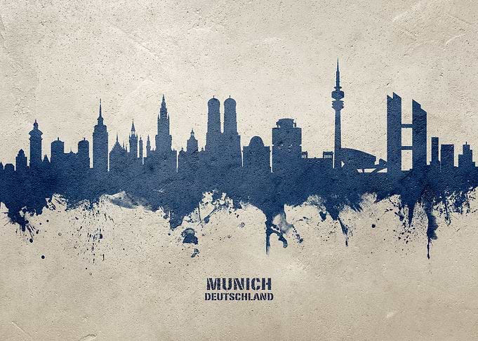 Munich Skyline Deutschland