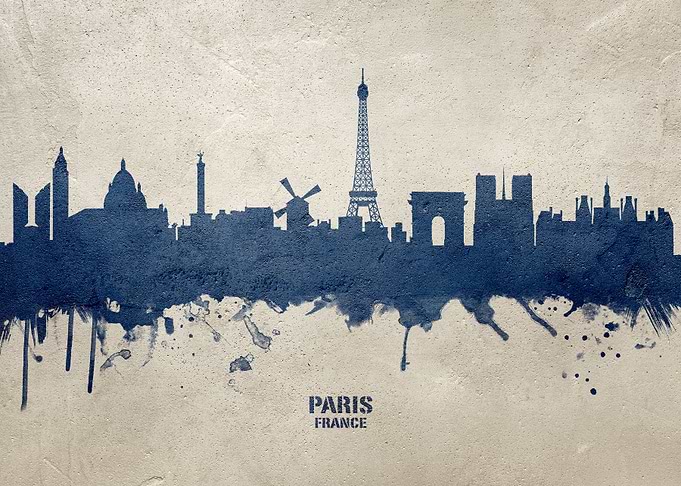 Paris Skyline France