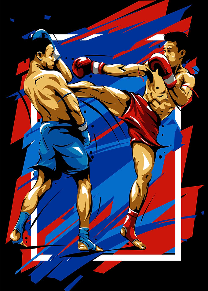 Muaythai fight