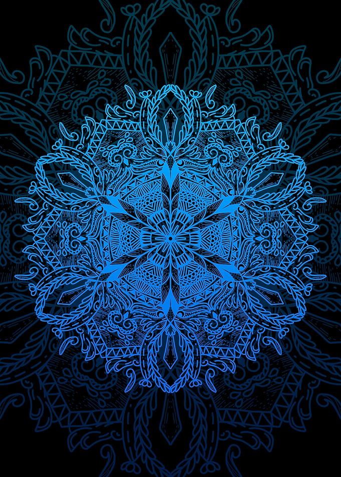mandala art 22