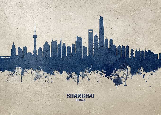 Shanghai Skyline China