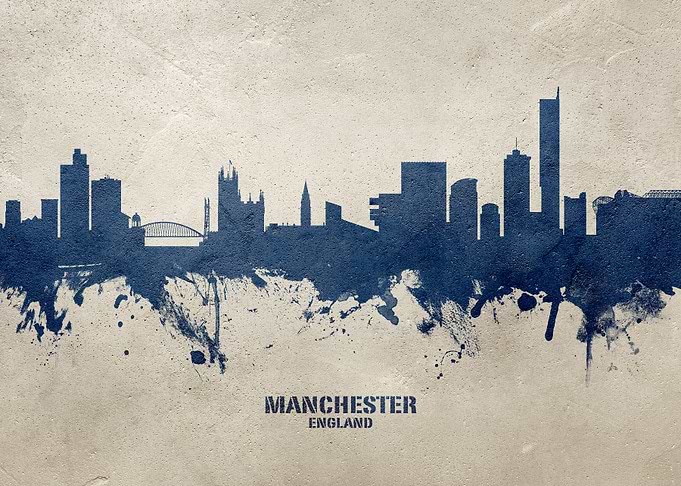Manchester Skyline England