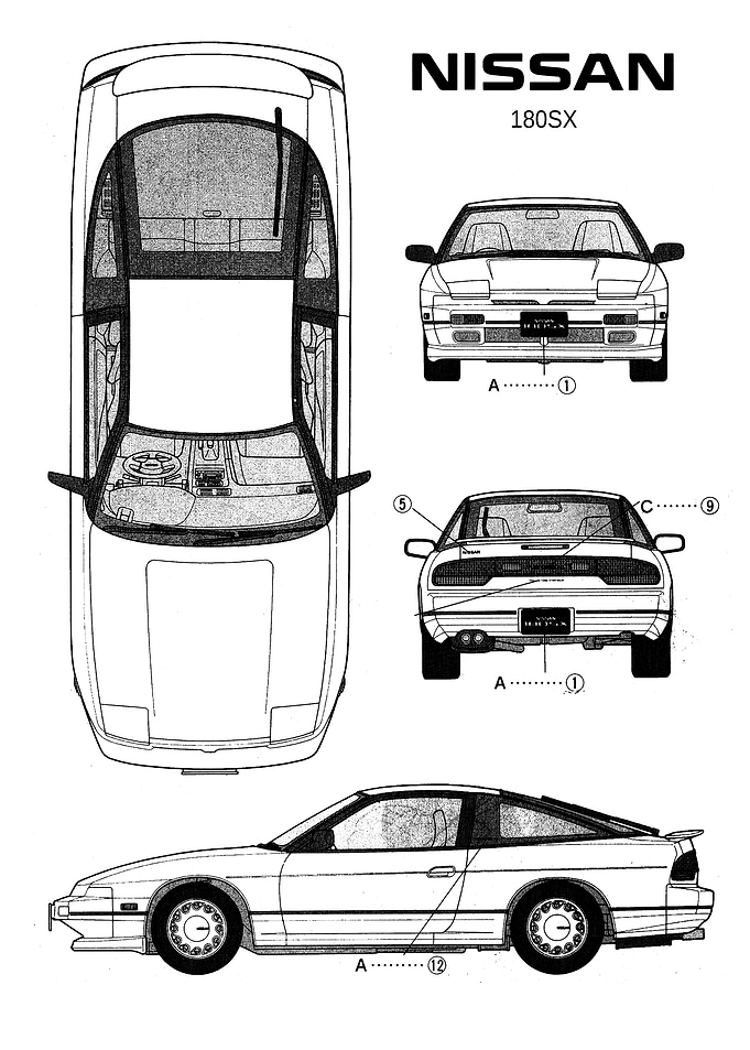 BNW Nissan 180SX