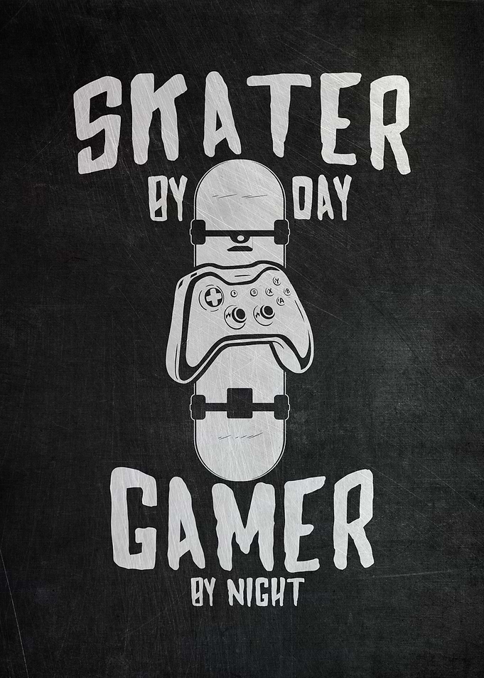 Skater and Gamer