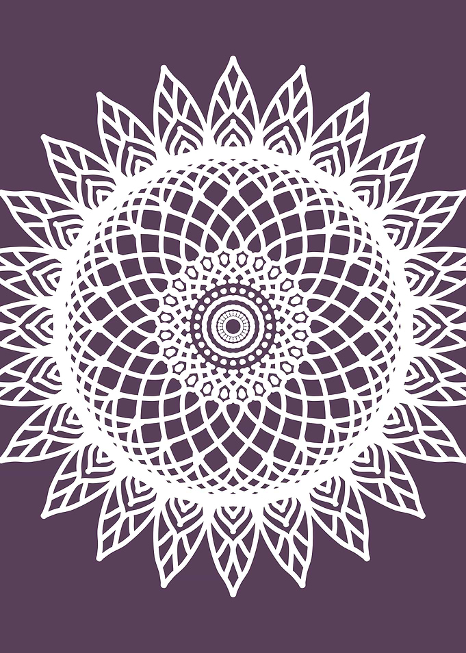 Plum Mandala