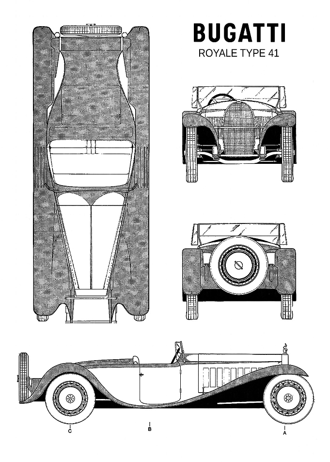 BNW Bugatti Royale Type 41
