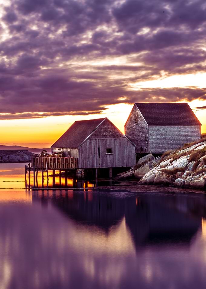 Old fishing village