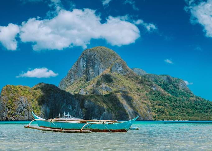 El Nido FishermenS Boat In
