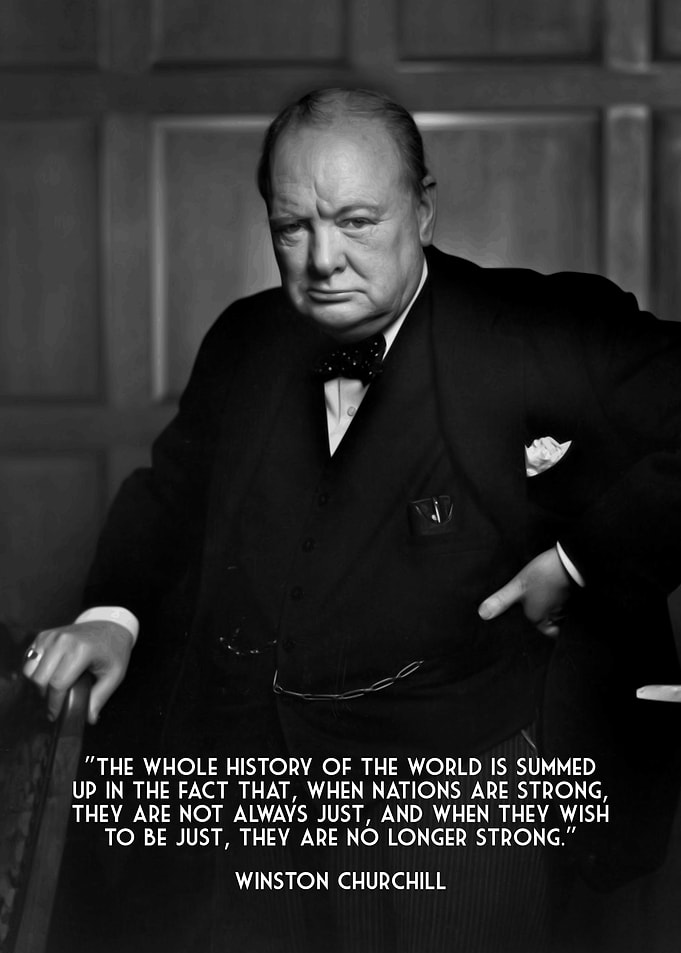 WINSTON CHURCHILL STRONG