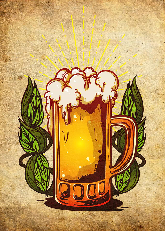 Vintage Beer Poster Art
