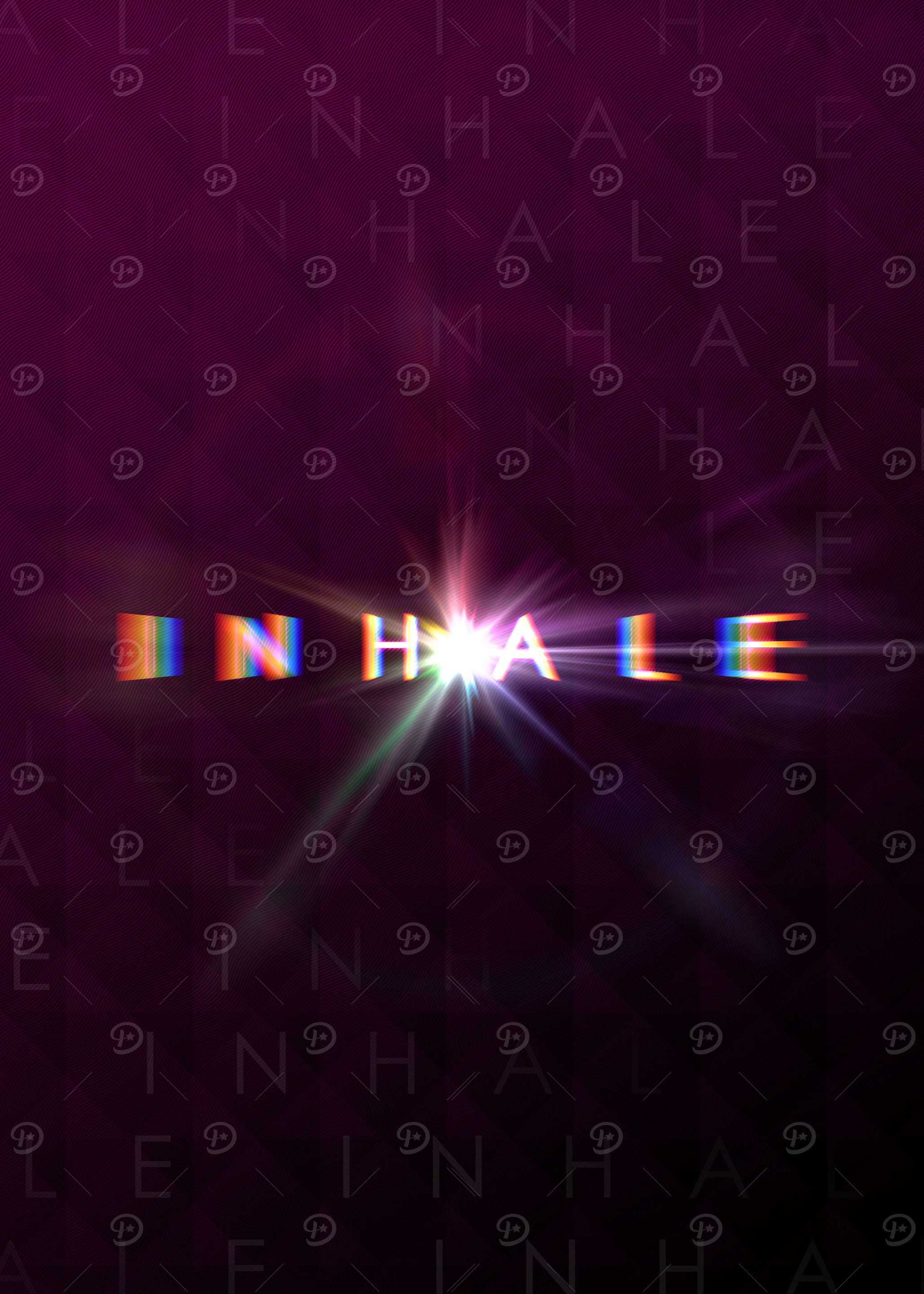 Inhale Exhale Set Wine Red