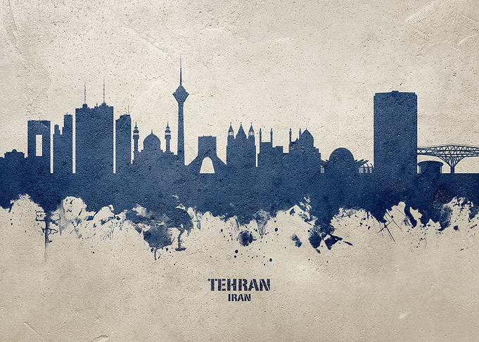 Tehran Skyline Iran