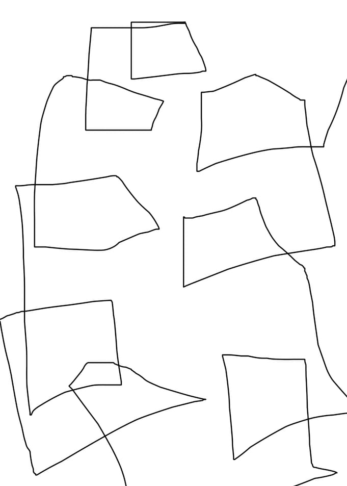 original abstract square
