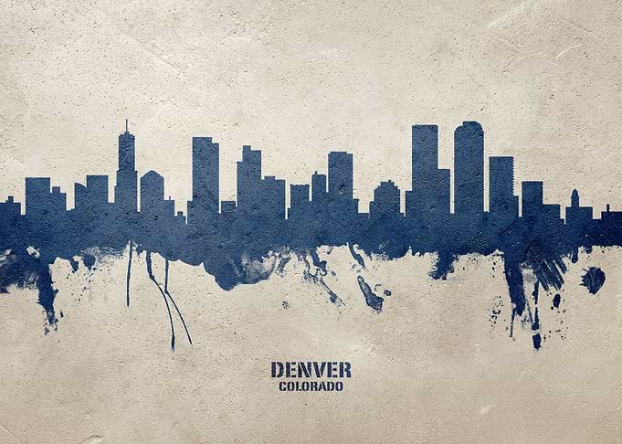 Denver Skyline Colorado