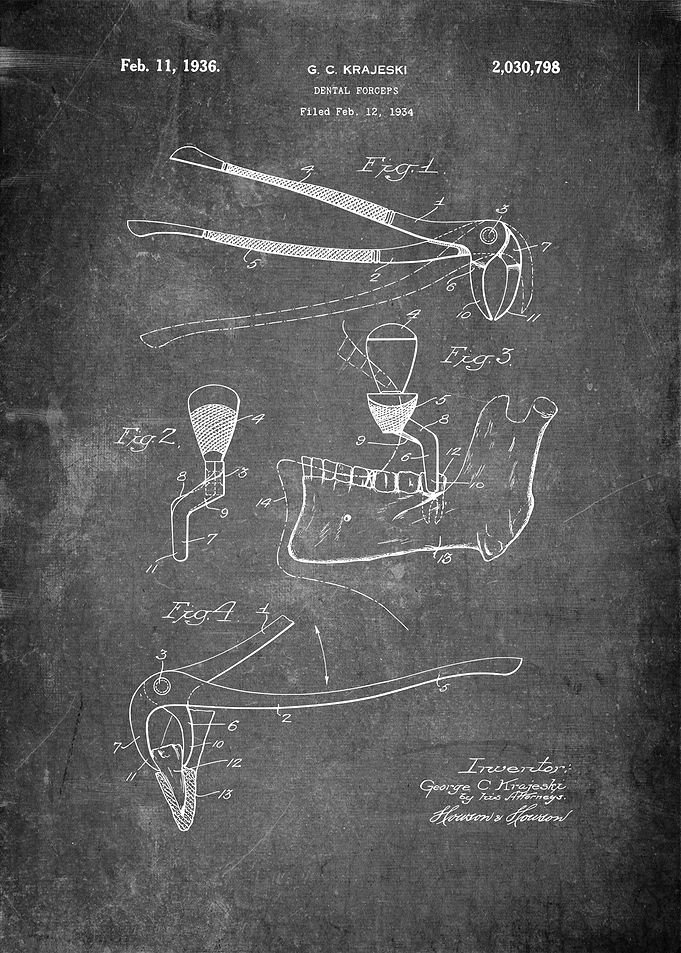 Dental Forceps Patent