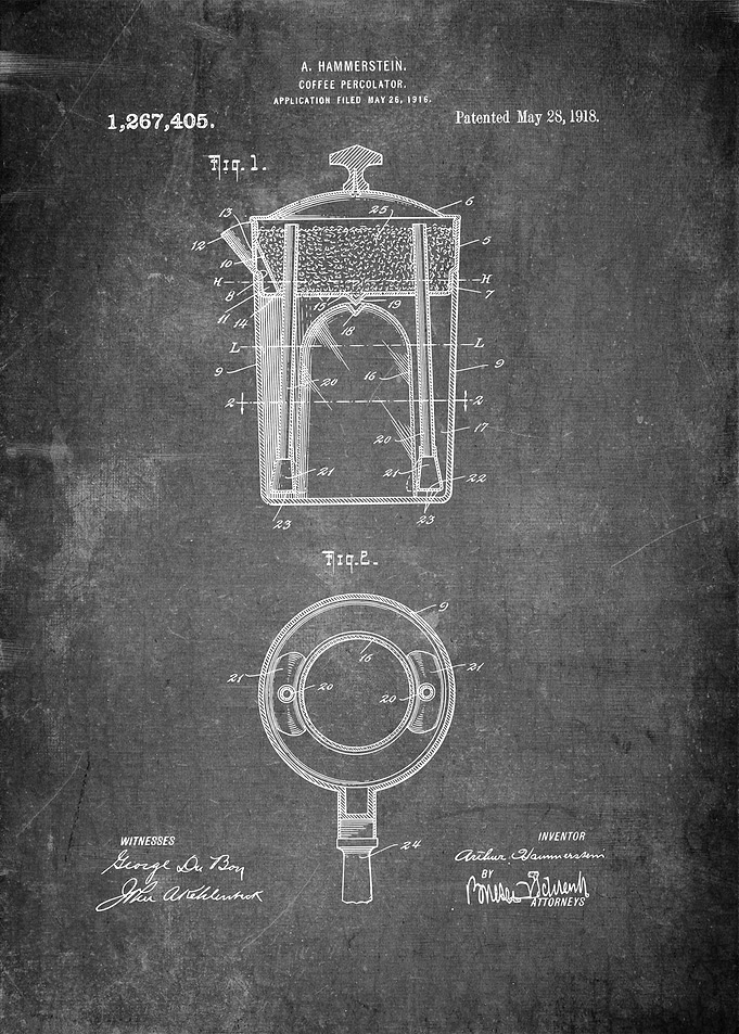 Coffee Perculator Patent