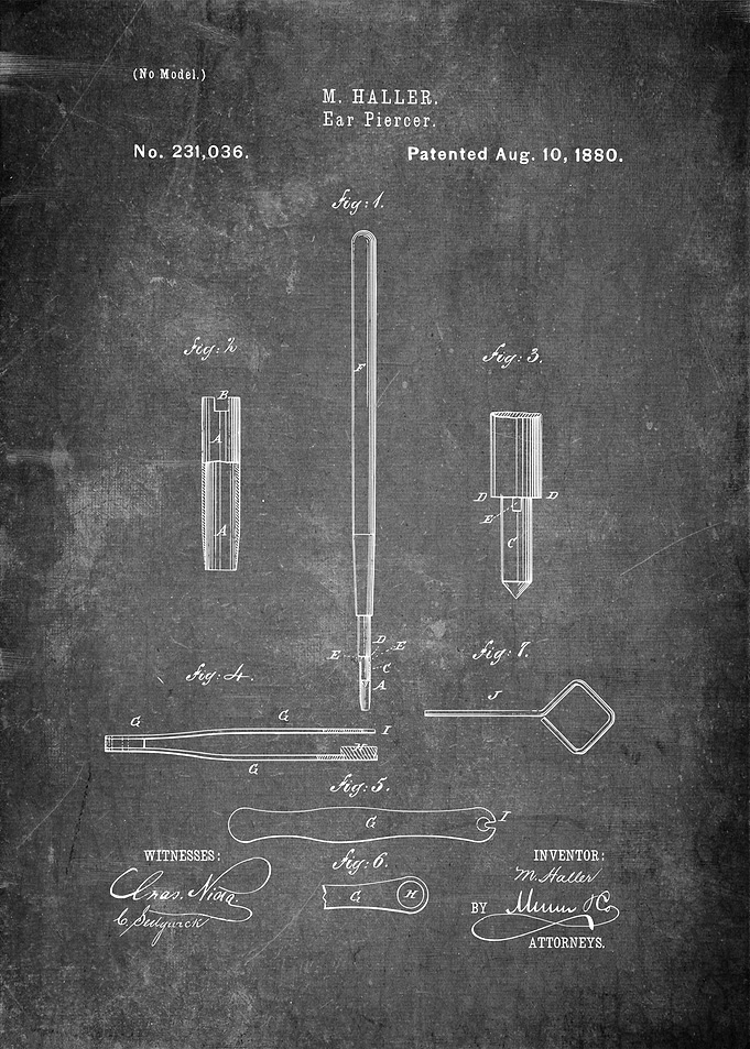 Ear Piercer Patent