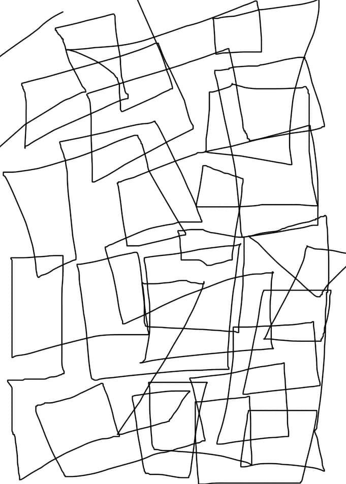 abstract original square