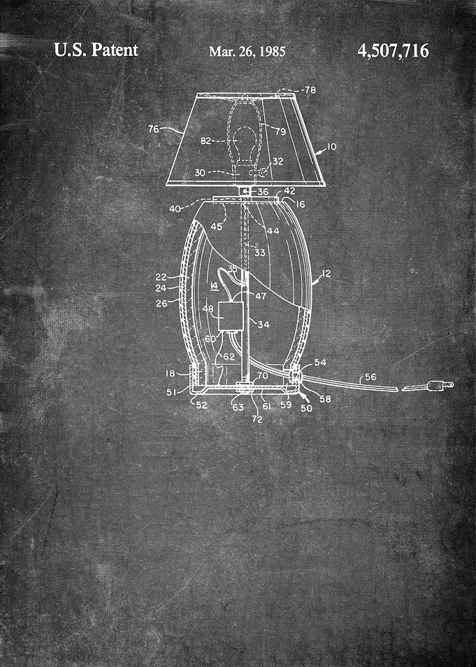 Retro Lamp Patent