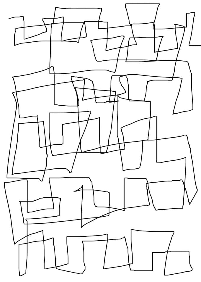abstract original square