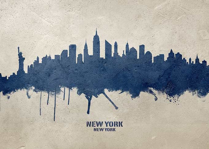 New York Skyline New York