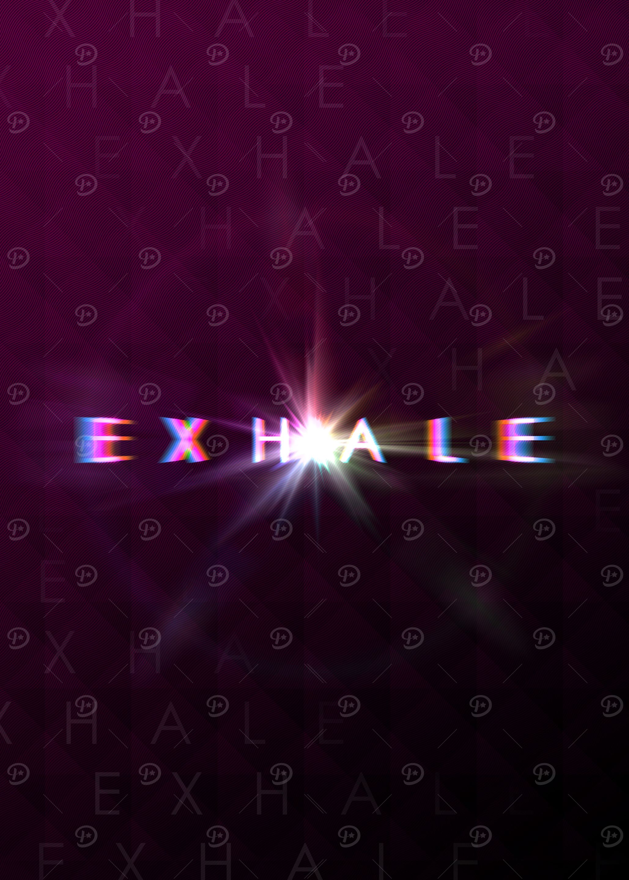 Exhale Inhale Set Wine Red