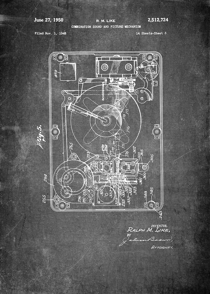 Vinyl Player Patent