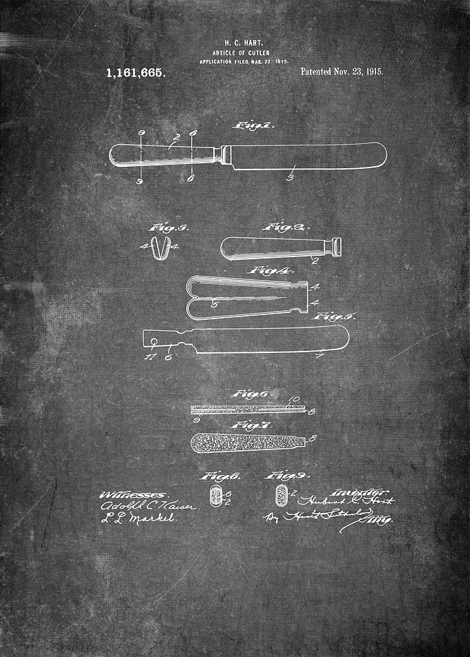 Kitchen Knife Patent