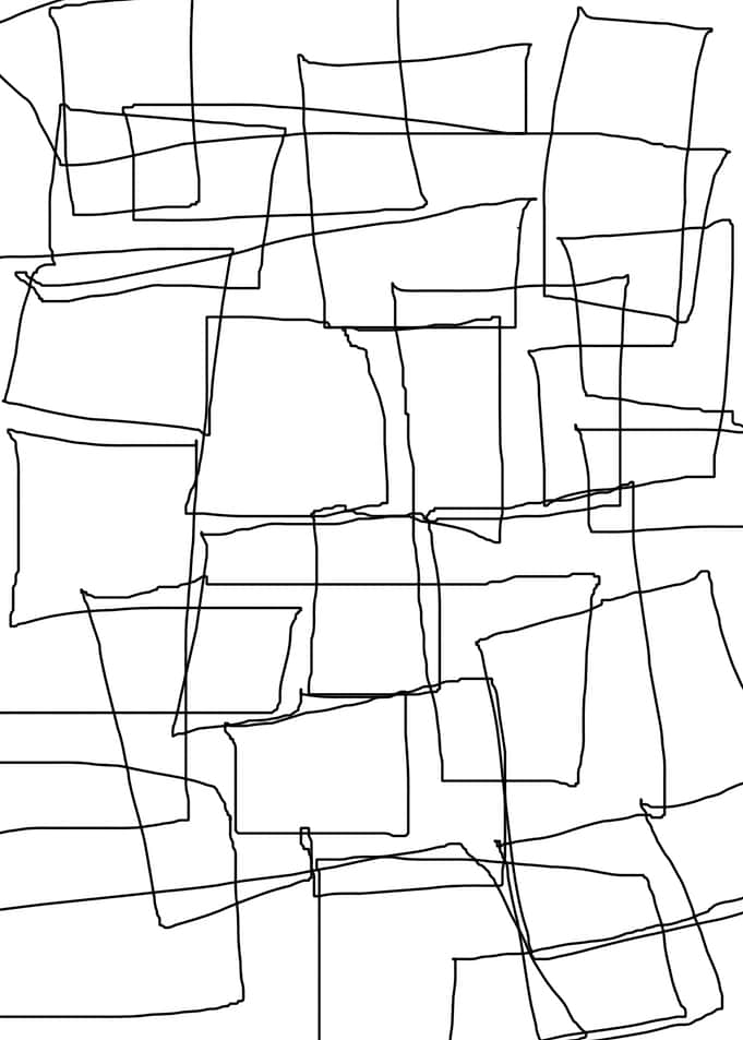 original abstract square