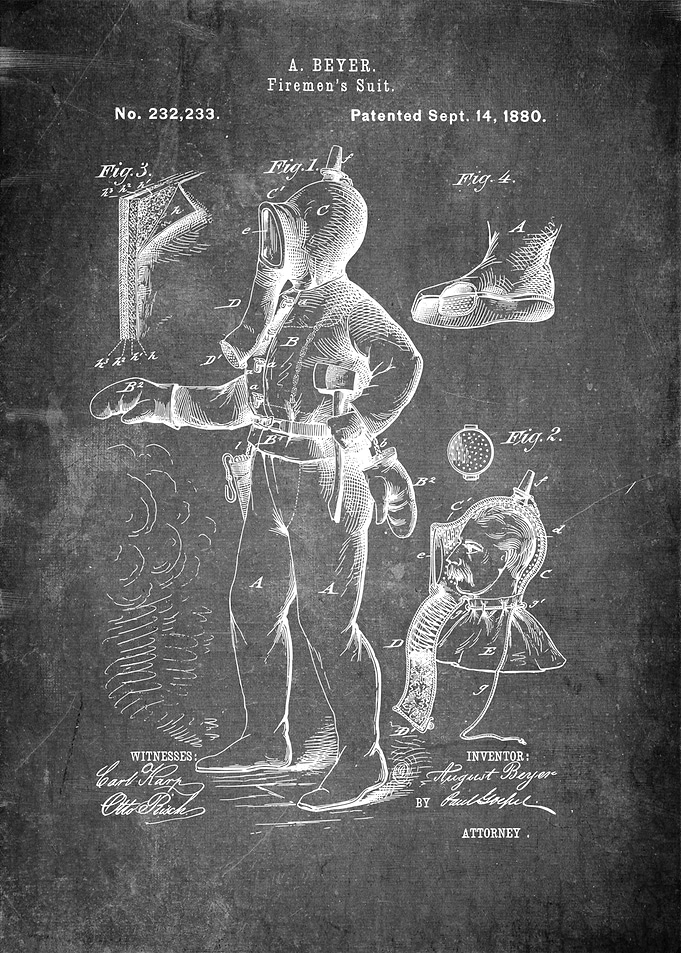 Firemen Suit Patent