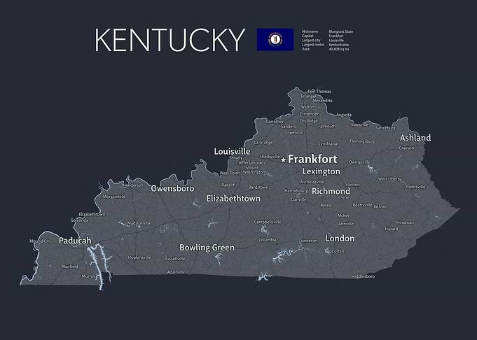 KENTUCKY Map