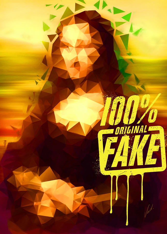 MONALISA ORIGINAL FAKE