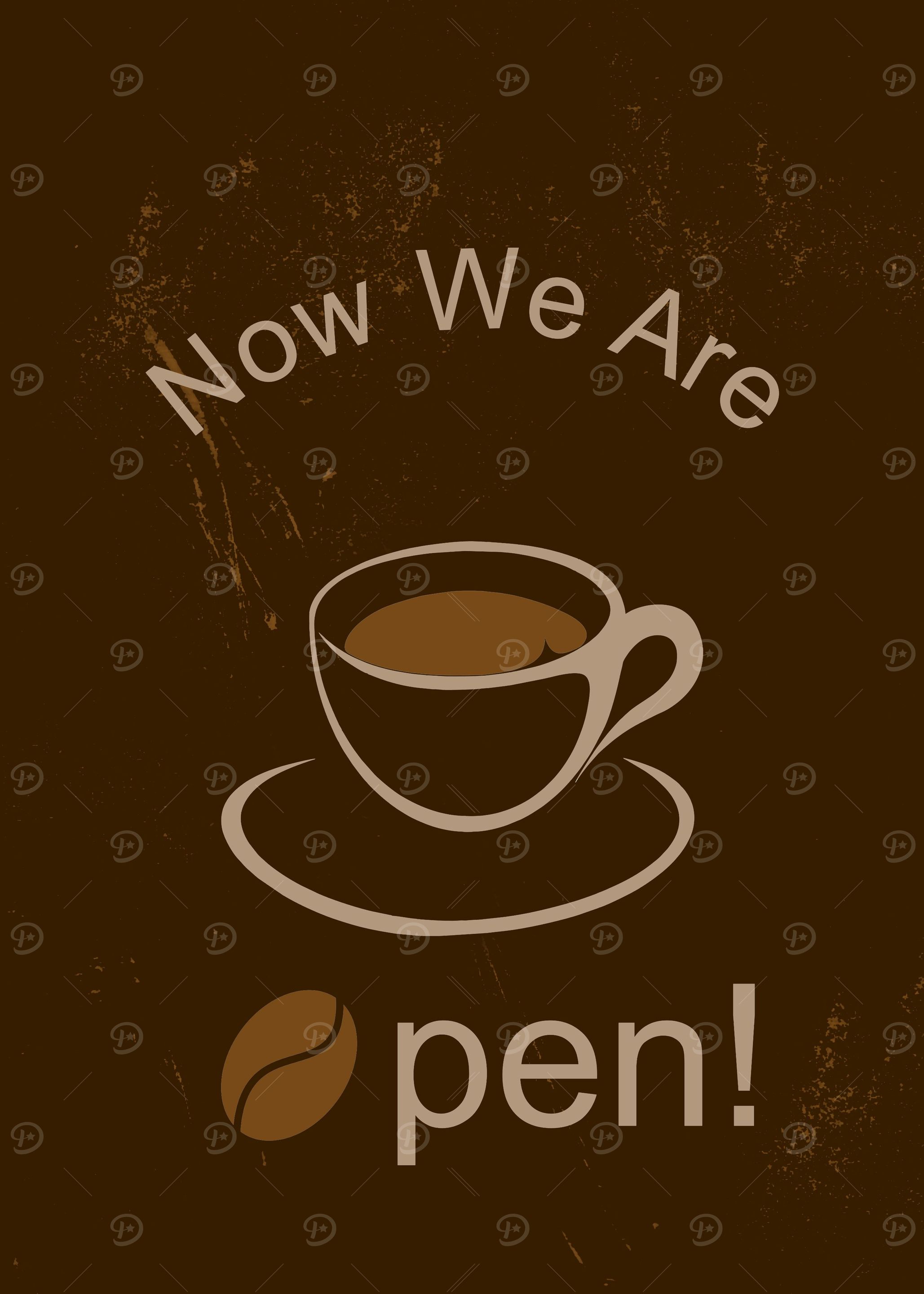 cup coffe poster