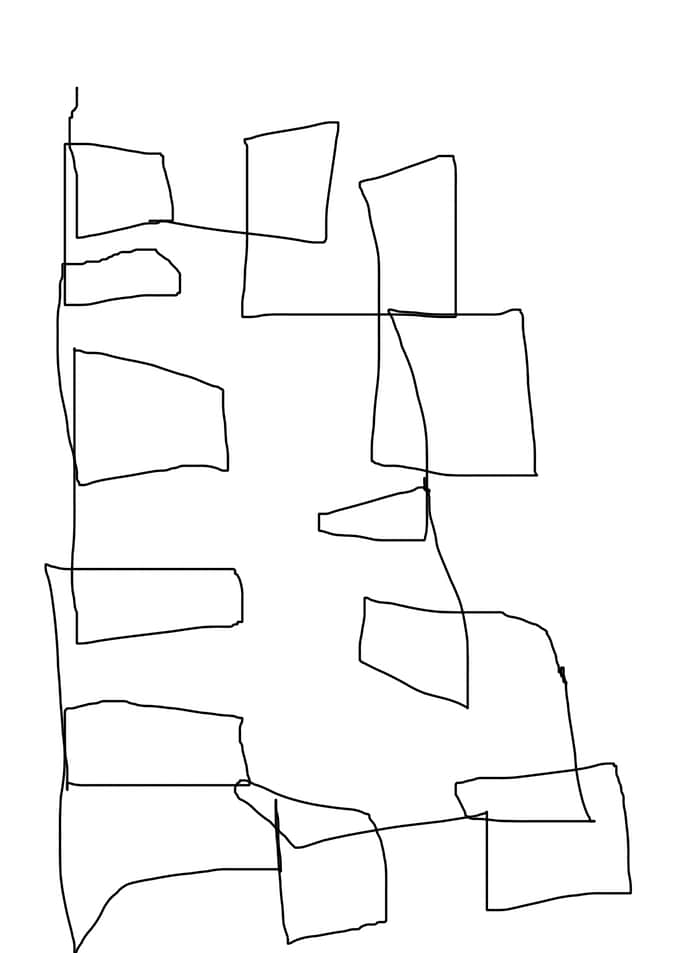 original abstract square