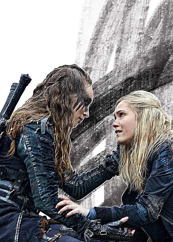 Clarke and Lexa