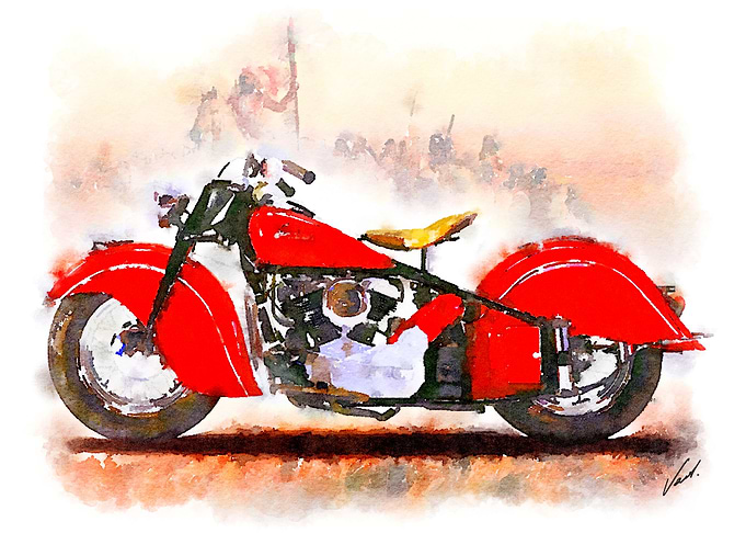 Watercolor Classic Indian