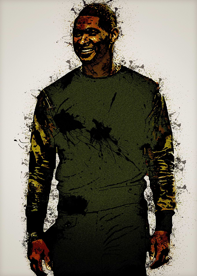 Usher with his Charisma