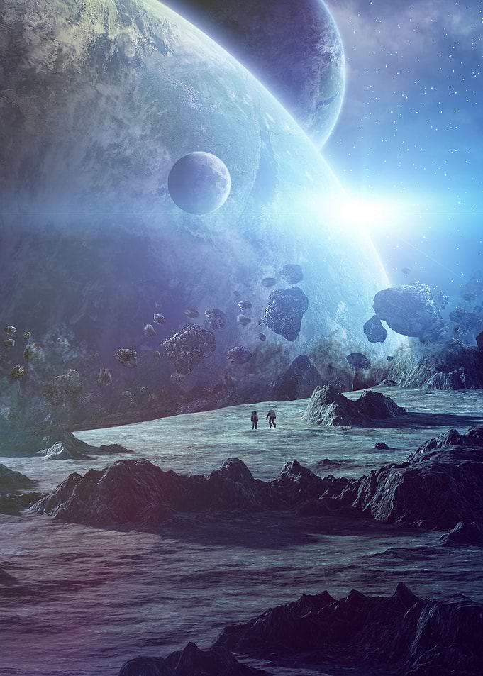 Alone on a strange planet