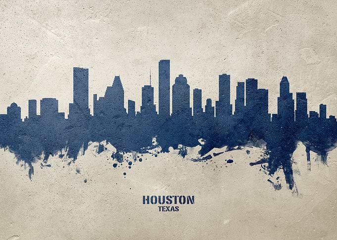 Houston Skyline Texas