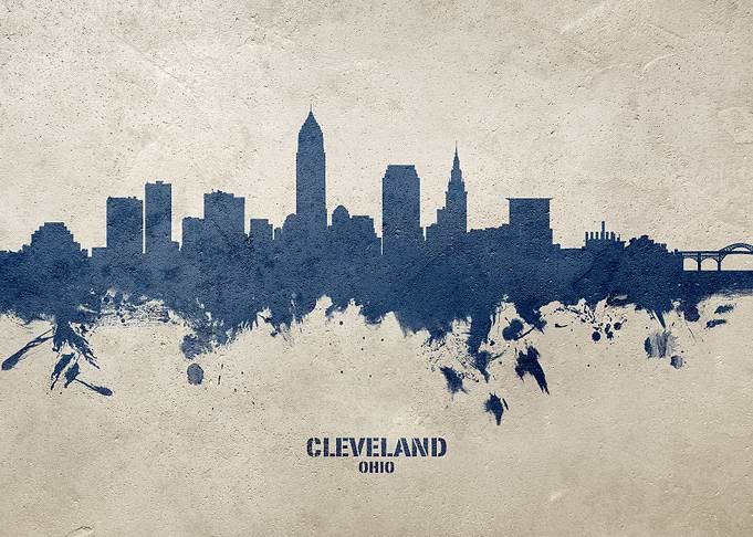 Cleveland Skyline Ohio