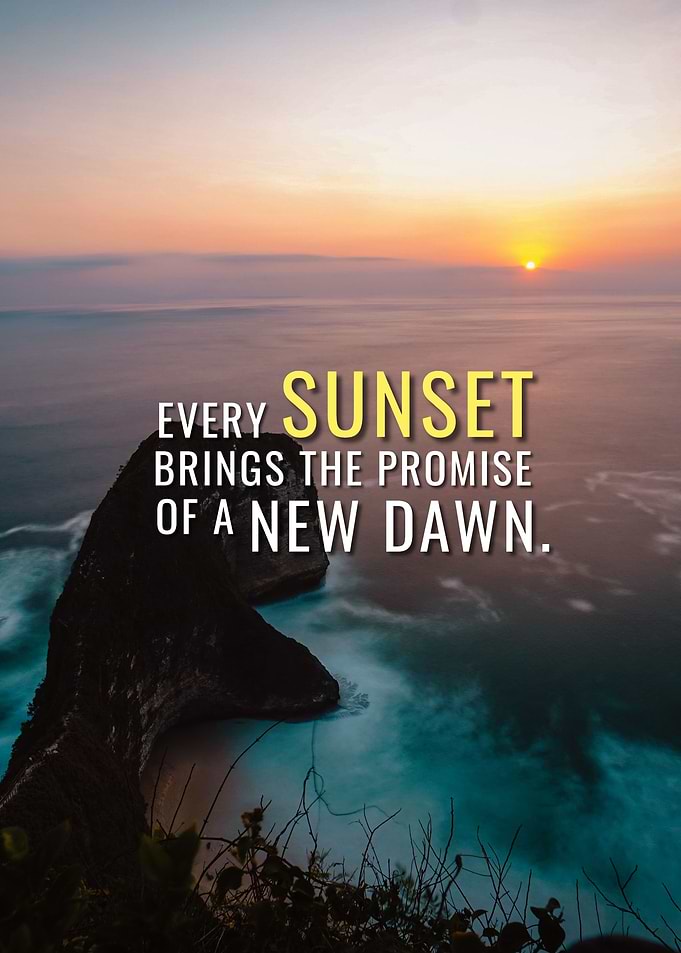 Sunset and Dawn