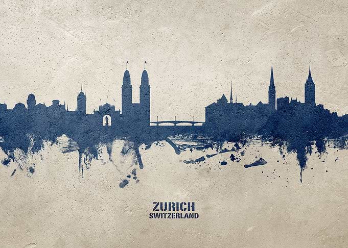 Zurich Skyline Switzerland