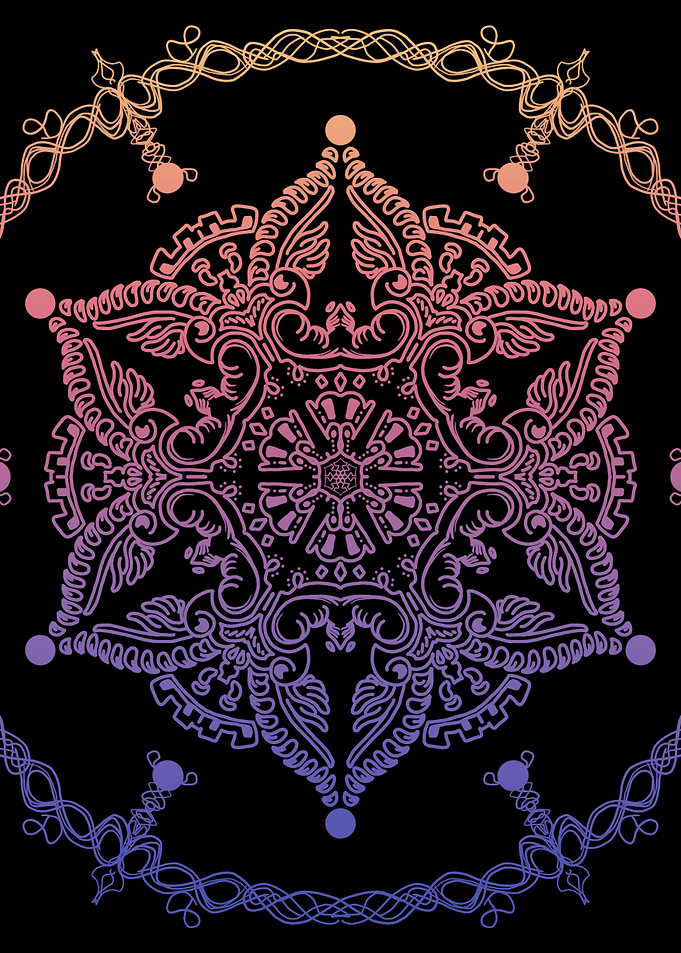 mandala art 43
