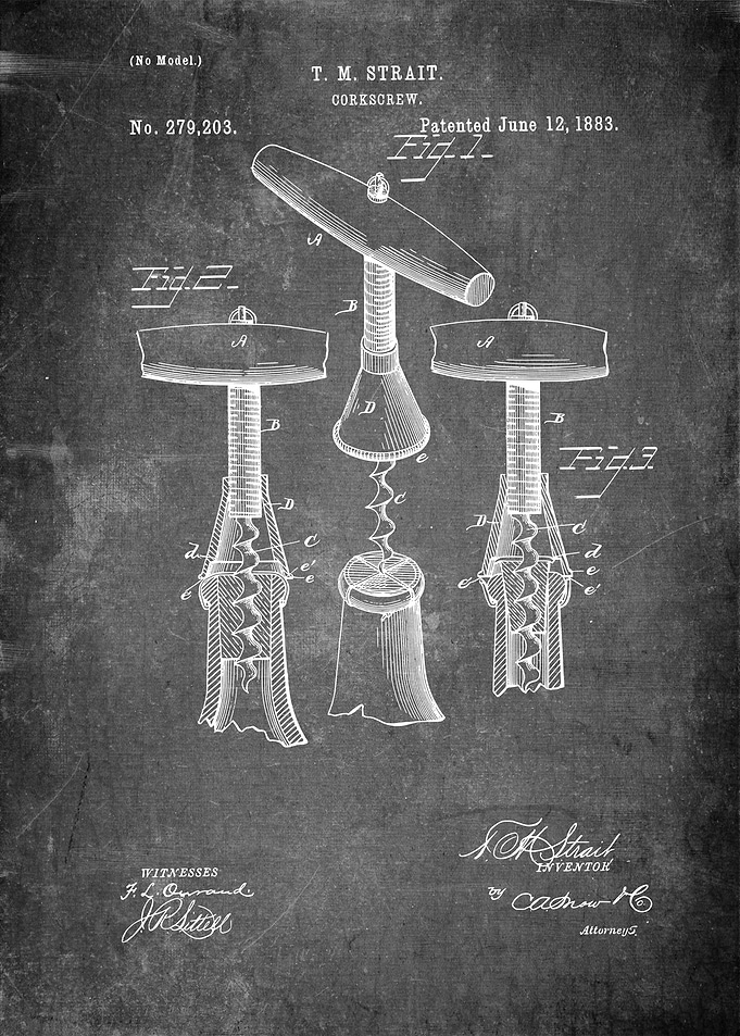 Corkscrew Patent