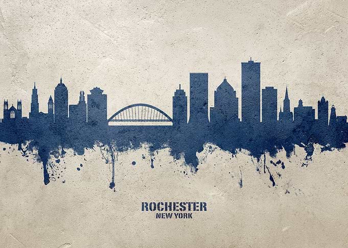 Rochester Skyline New York