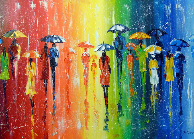 Bright rain